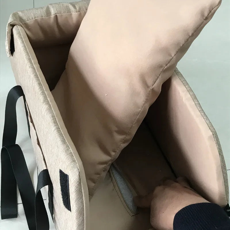 Portable Dog Car Seat Bed & Travel Carrier β Safe, Comfortable Car Seat for Small to Medium Dogs & Cats