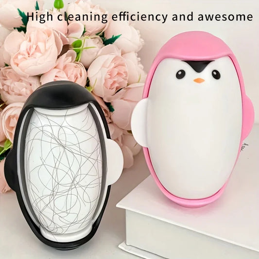 1pc Cute Manual Hair Remover Roller Reusable Strong Adhesive Remove Hair and Adhesions From Clothes Home Use Compact Portable