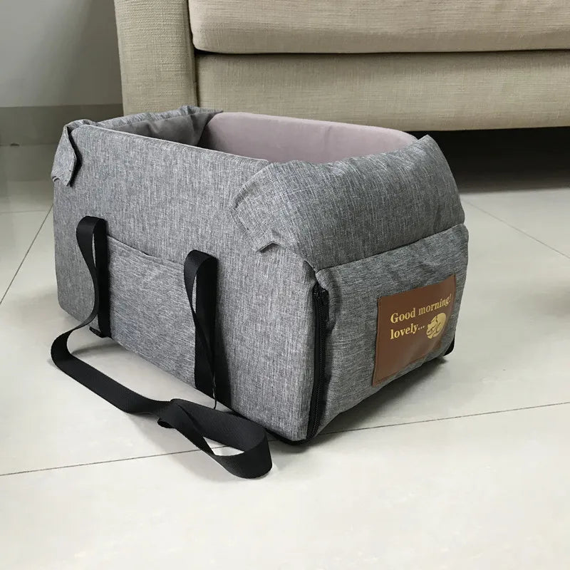 Portable Dog Car Seat Bed & Travel Carrier β Safe, Comfortable Car Seat for Small to Medium Dogs & Cats