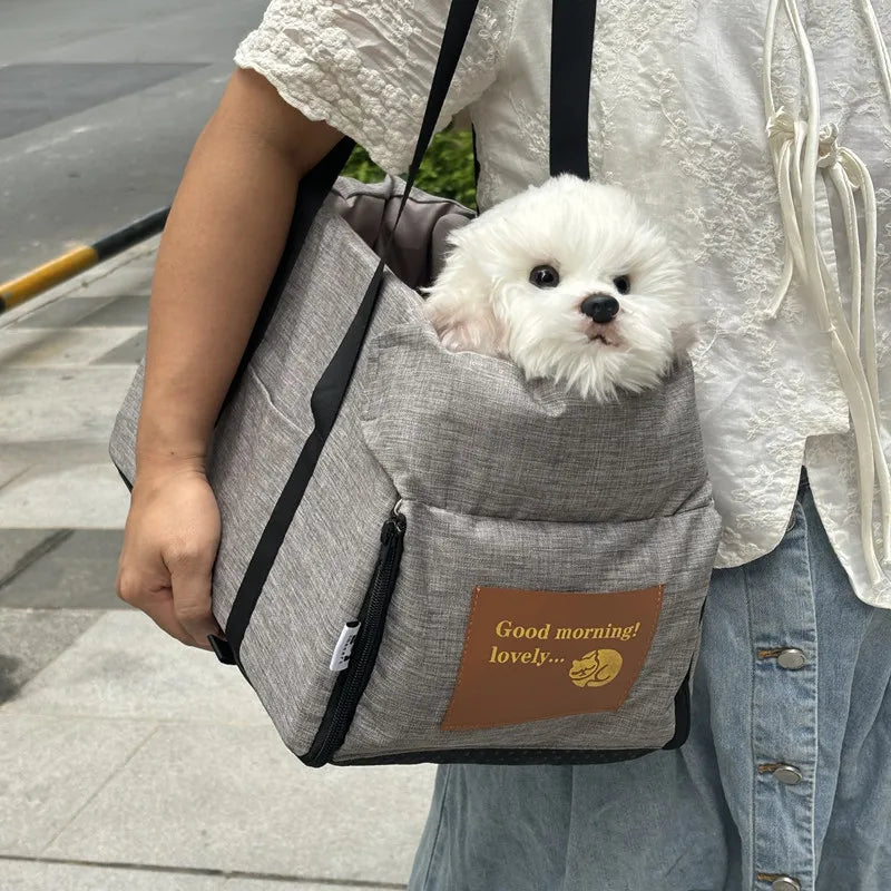 Portable Dog Car Seat Bed & Travel Carrier β Safe, Comfortable Car Seat for Small to Medium Dogs & Cats