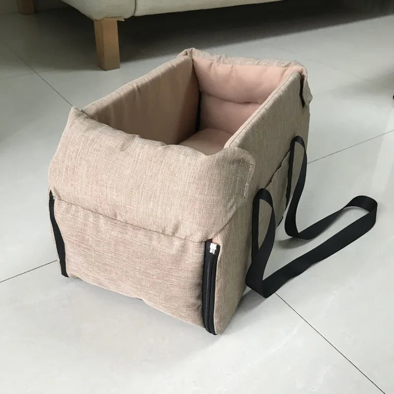 Portable Dog Car Seat Bed & Travel Carrier β Safe, Comfortable Car Seat for Small to Medium Dogs & Cats