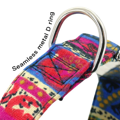 Personalized Printed Nylon Dog Collar + Free Engraved ID Plate – Adjustable for Small, Medium & Large Dogs