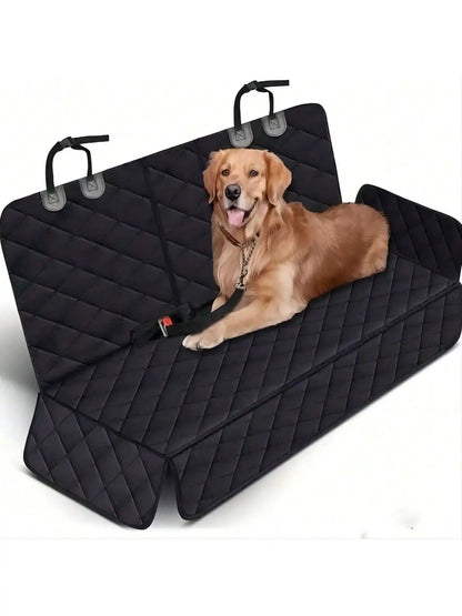 Dog Car Seat Cover Pet Travel Carrier Mattress Waterproof Dog Car Seat Protector With Middle Seat Armrest For Dogs