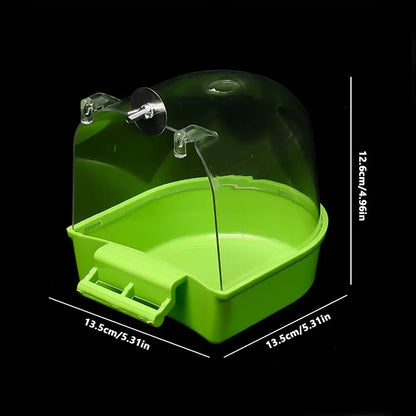 Window Bird Feeder House – Transparent Plastic Seed Dispenser & Peanut Station