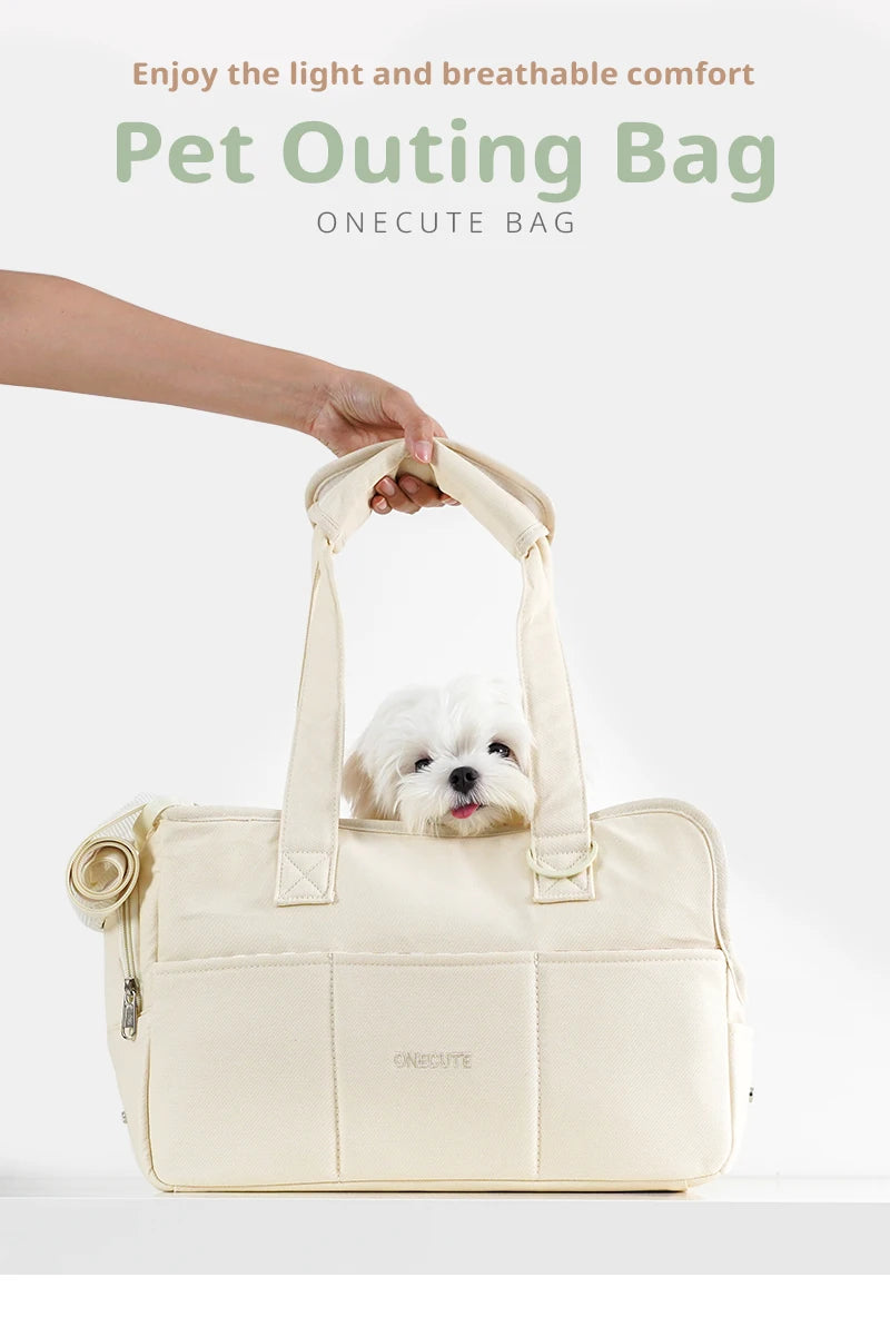 Portable One-Shoulder Pet Carrier Bag – Lightweight Shoulder Sling for Cats & Small Dogs
