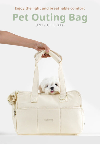 Portable One-Shoulder Pet Carrier Bag – Lightweight Shoulder Sling for Cats & Small Dogs
