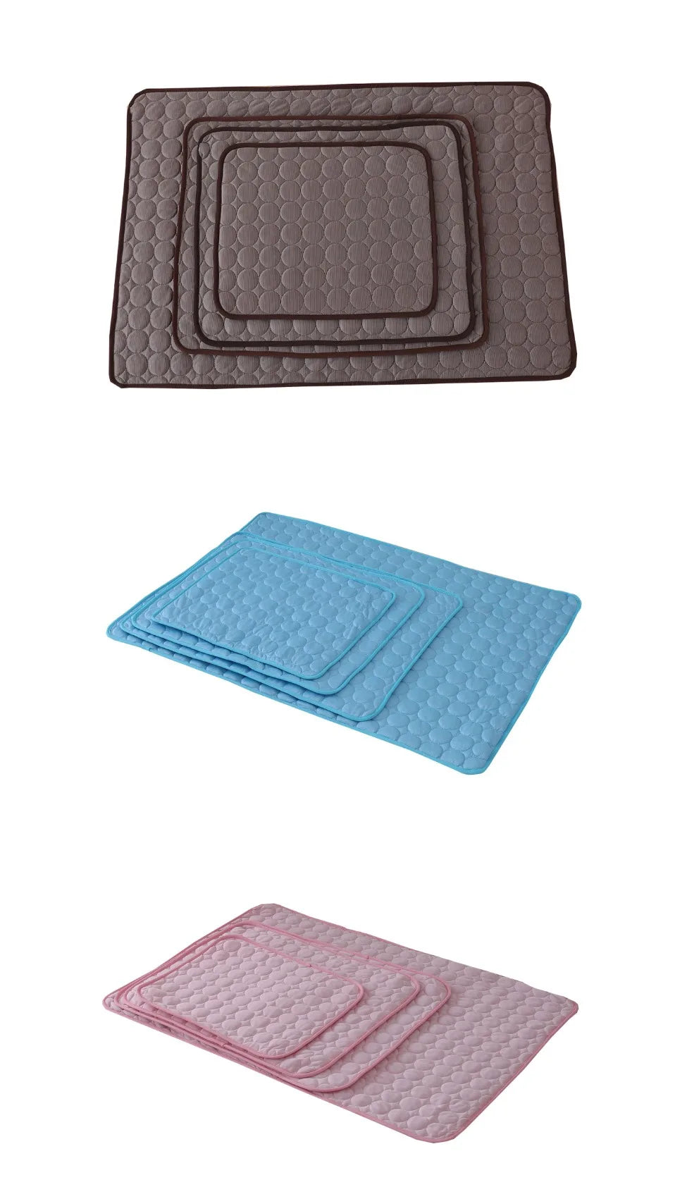 Cooling Gel Mat for Pets – Extra Large Dog & Cat Cooling Bed for Hot Summer Days