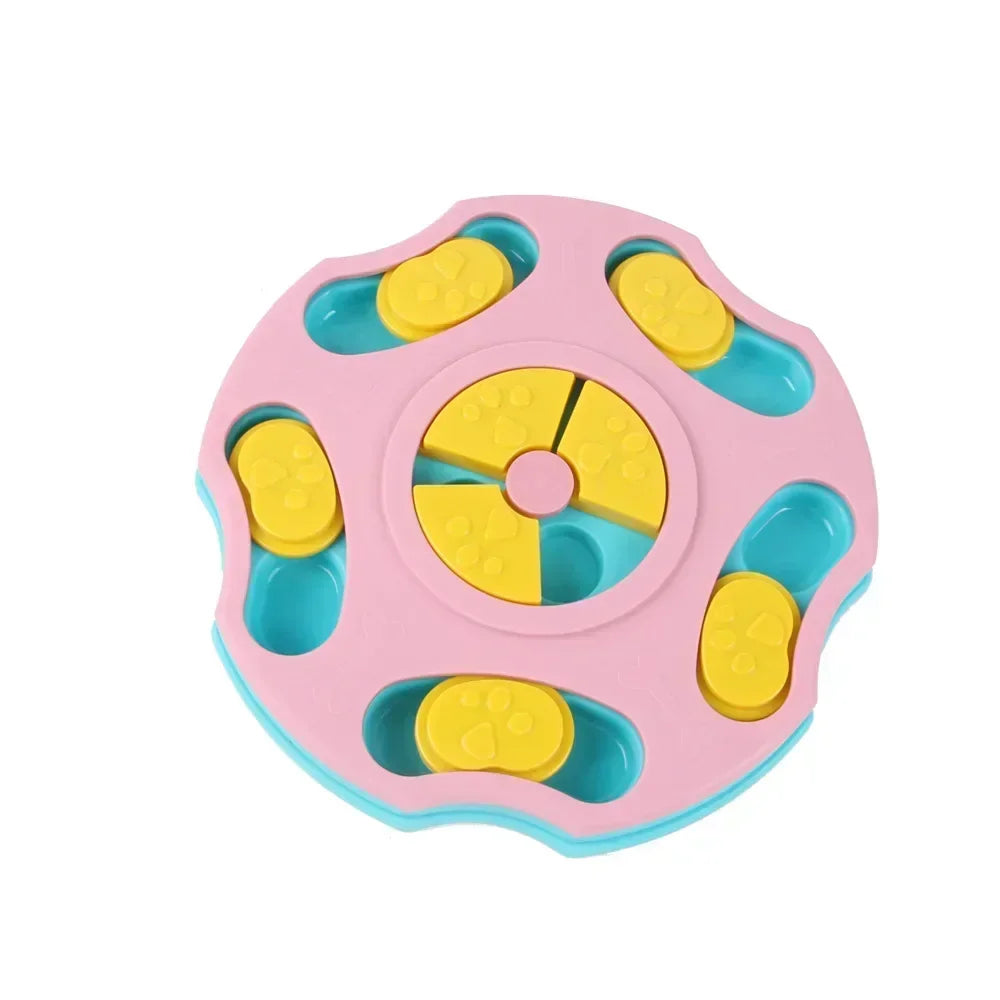 Interactive Slow Feeder Puzzle Bowl for Dogs & Cats – Boost IQ, Reduce Binge Eating & Provide Non-Slip Fun