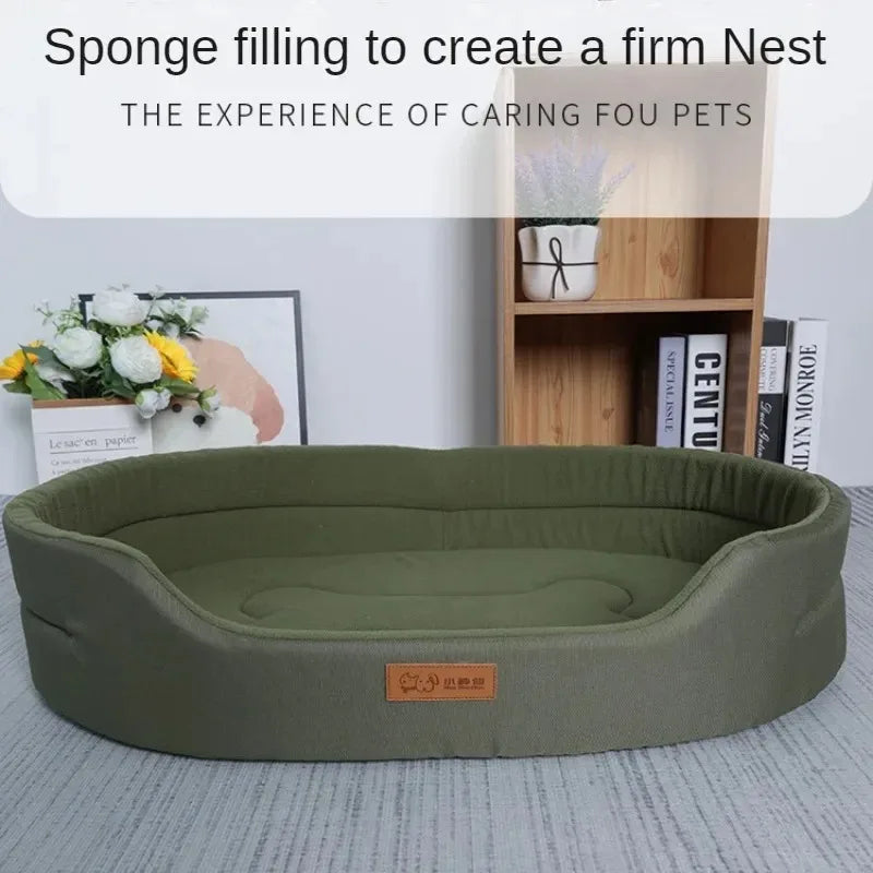 Fluffy Pet Bed & Sofa Cushion – Ultra Soft Large Dog & Cat Mattress for Indoor Use