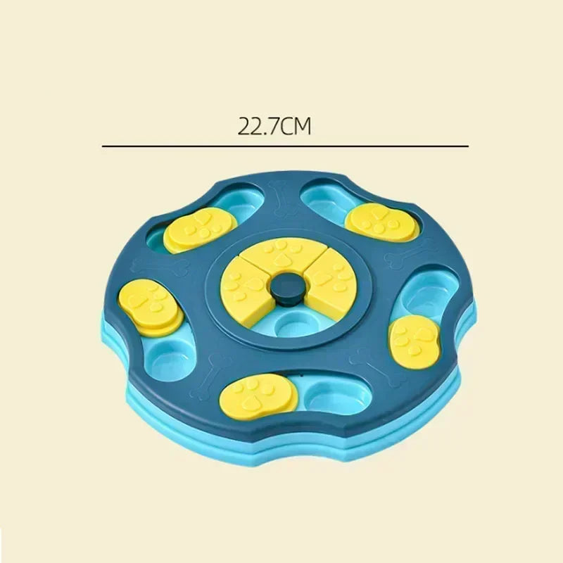 Interactive Slow Feeder Puzzle Bowl for Dogs & Cats – Boost IQ, Reduce Binge Eating & Provide Non-Slip Fun