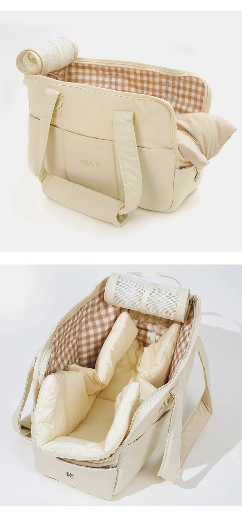 Portable One-Shoulder Pet Carrier Bag – Lightweight Shoulder Sling for Cats & Small Dogs