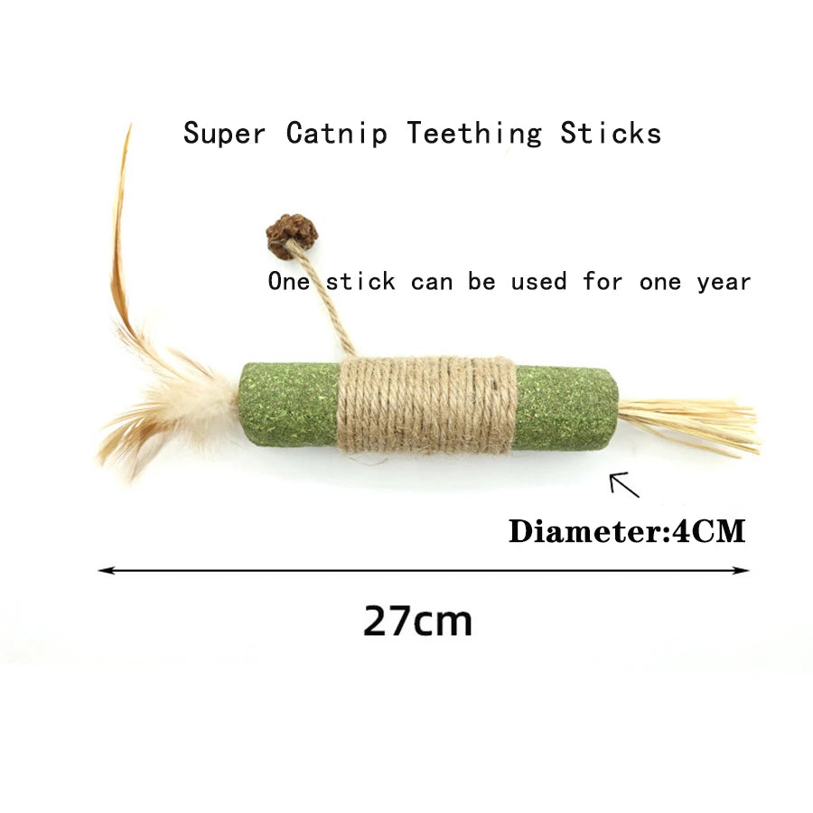 Interactive Plush Catnip Ball Toy – Sound & Touch Activated Smart Cat Ball