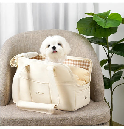 Portable One-Shoulder Pet Carrier Bag – Lightweight Shoulder Sling for Cats & Small Dogs