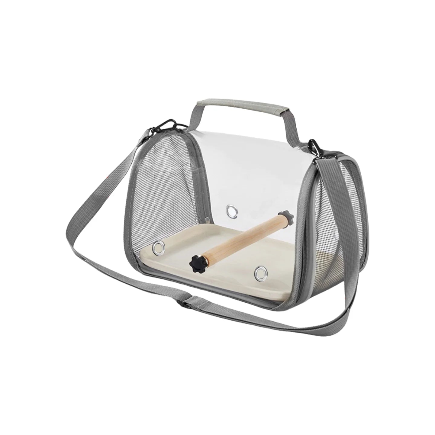 Portable Bird Travel Bag with Perch – Breathable, Lightweight & Easy to Carry
