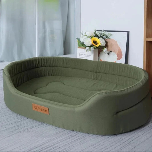 Fluffy Pet Bed & Sofa Cushion – Ultra Soft Large Dog & Cat Mattress for Indoor Use