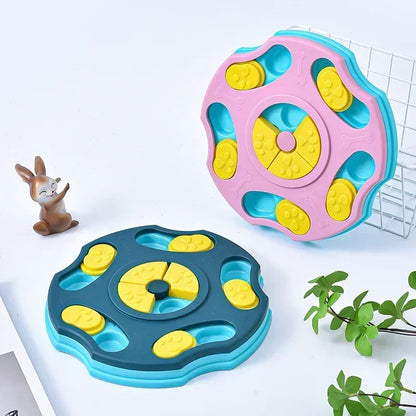 Interactive Slow Feeder Puzzle Bowl for Dogs & Cats – Boost IQ, Reduce Binge Eating & Provide Non-Slip Fun
