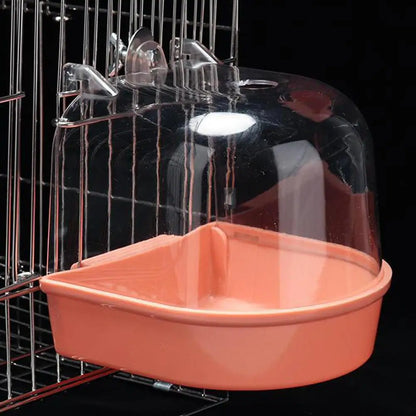 Window Bird Feeder House – Transparent Plastic Seed Dispenser & Peanut Station