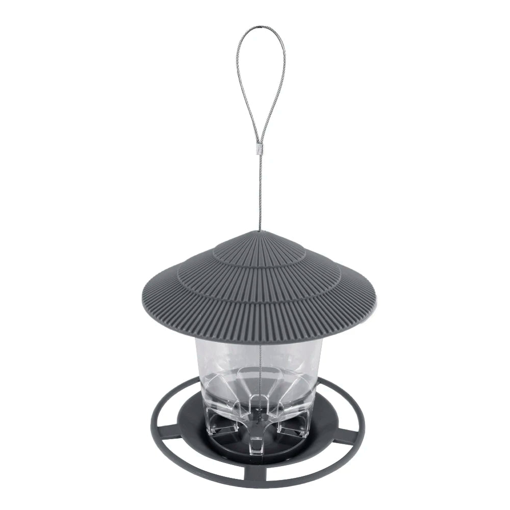 Window Bird Feeder House – Transparent Plastic Seed Dispenser & Peanut Station