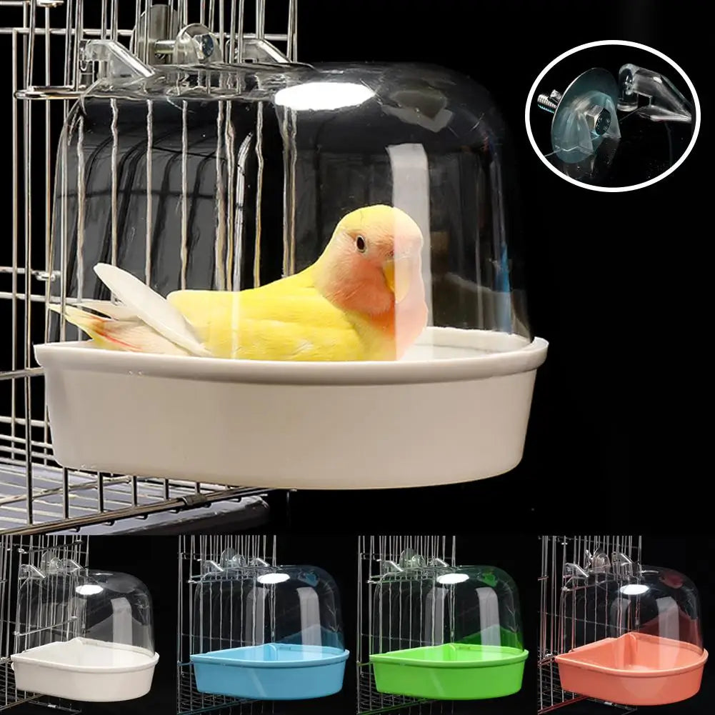 Window Bird Feeder House – Transparent Plastic Seed Dispenser & Peanut Station