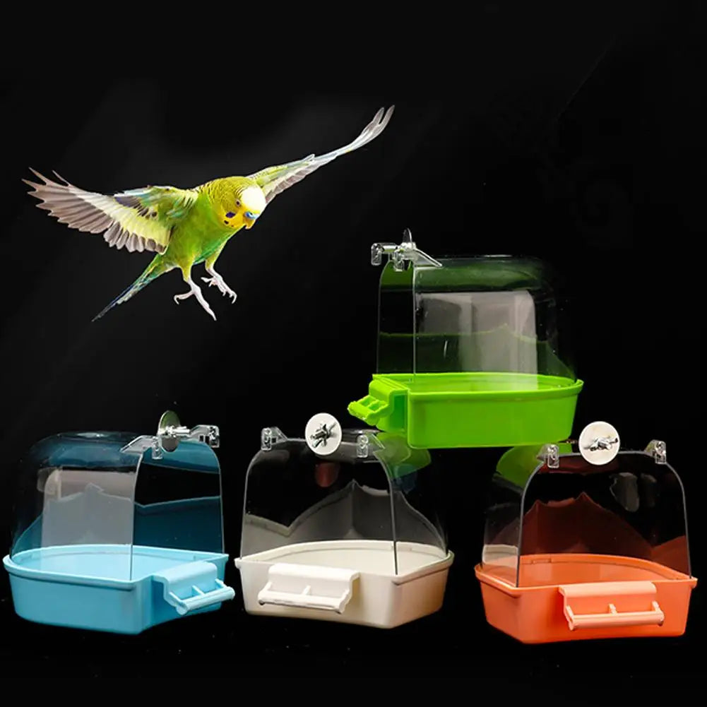 Window Bird Feeder House – Transparent Plastic Seed Dispenser & Peanut Station