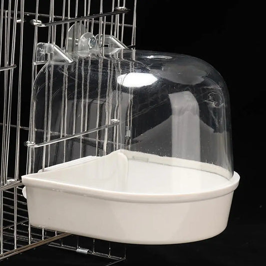 Window Bird Feeder House – Transparent Plastic Seed Dispenser & Peanut Station