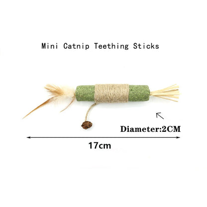Interactive Plush Catnip Ball Toy – Sound & Touch Activated Smart Cat Ball