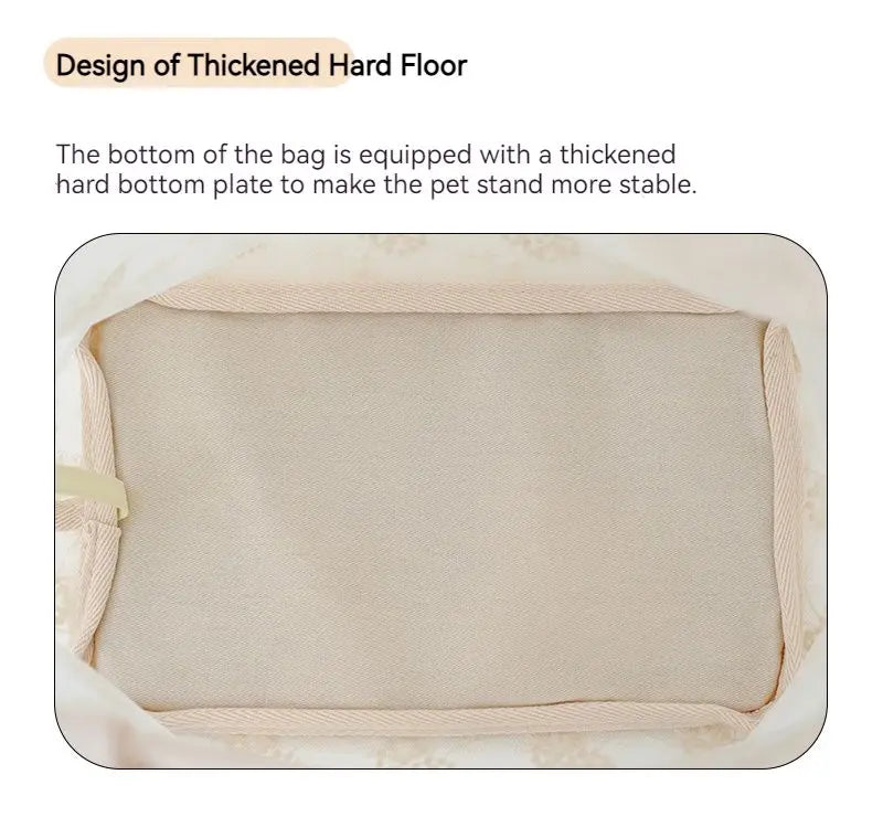 Pet Carrier Bag – Handheld & Shoulder Puppy Purse for Small Dogs & Cats