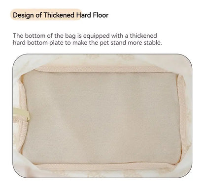 Pet Carrier Bag – Handheld & Shoulder Puppy Purse for Small Dogs & Cats