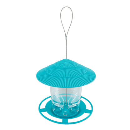 Window Bird Feeder House – Transparent Plastic Seed Dispenser & Peanut Station