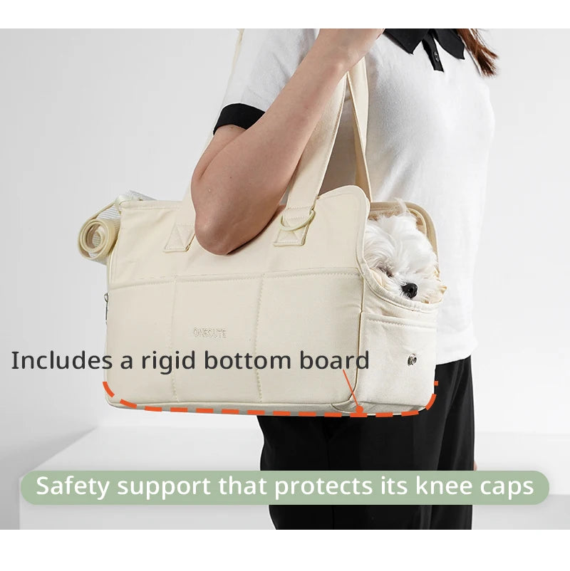 Portable One-Shoulder Pet Carrier Bag – Lightweight Shoulder Sling for Cats & Small Dogs