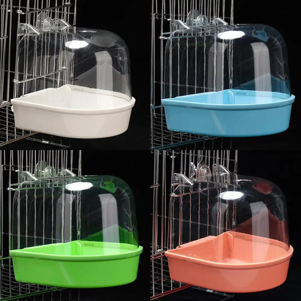 Window Bird Feeder House – Transparent Plastic Seed Dispenser & Peanut Station