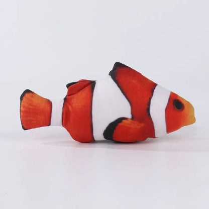 Realistic Fish Plush Cat Toy with Catnip – Interactive Soft 3D Fish Doll for Cats