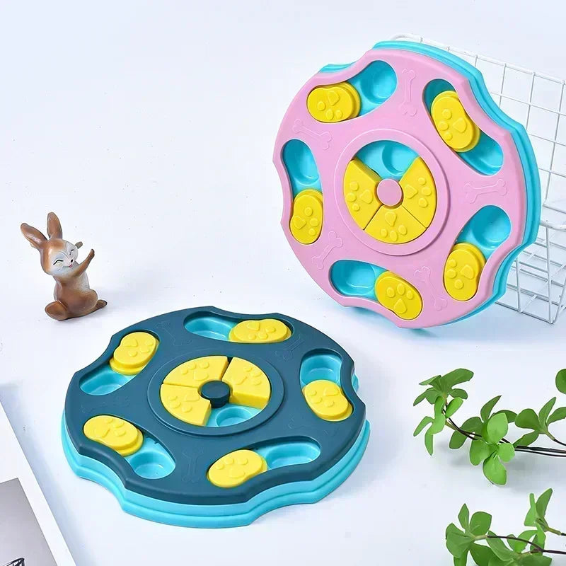 Interactive Slow Feeder Puzzle Bowl for Dogs & Cats – Boost IQ, Reduce Binge Eating & Provide Non-Slip Fun